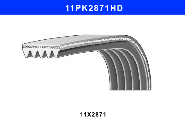 DAY-11-PK-2871-HD DAYCO 11 PK 2871 HD - Görsel 1