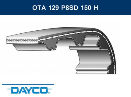 DAYCO 129 P8SD 150 H
