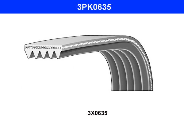 DAY-3-PK-0635 DAYCO 3 PK 0635 - Görsel 1