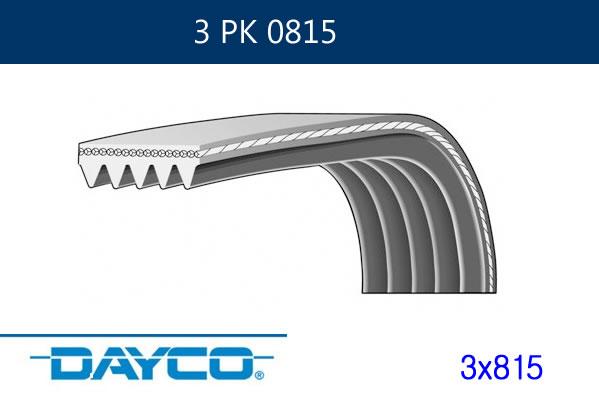 DAY-3-PK-0815 DAYCO 3 PK 0815 - Görsel 1