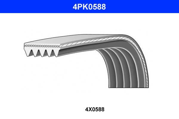 DAY-4-PK-0588 DAYCO 4 PK 0588 - Görsel 1