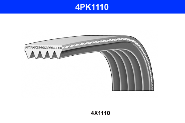 DAY-4-PK-1110 DAYCO 4 PK 1110 - Görsel 1