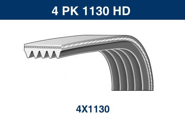DAY-4-PK-1130-HD DAYCO 4 PK 1130 HD - Görsel 1