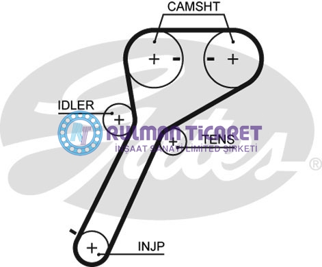 GATES-5651XS GATES 5651XS - Görsel 1