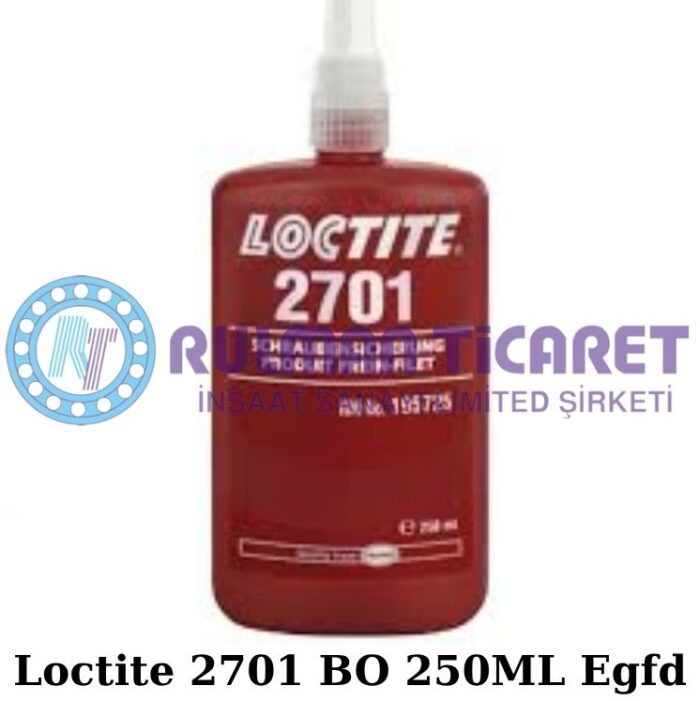 Loctite 2701 BO 250ML Egfd LOCTITE Rulman Ticaret