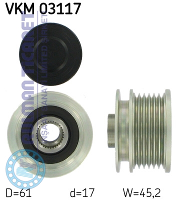 SKF-VKM03117 SKF VKM03117 - Görsel 1