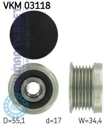 SKF-VKM03118 SKF VKM03118 - Görsel 1