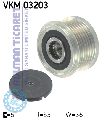 SKF-VKM03203 SKF VKM03203 - Görsel 1