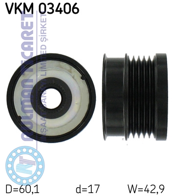 SKF-VKM03406 SKF VKM03406 - Görsel 1