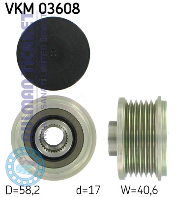 SKF-VKM03608 SKF VKM03608 - Görsel 1