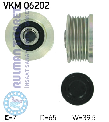 SKF-VKM06202 SKF VKM06202 - Görsel 1