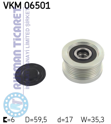 SKF-VKM06501 SKF VKM06501 - Görsel 1