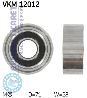 SKF-VKM12012 SKF VKM12012 - Görsel 1