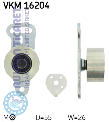 SKF-VKM16204 SKF VKM16204 - Görsel 1