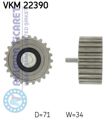 SKF-VKM22390 SKF VKM22390 - Görsel 1