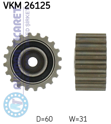 SKF-VKM26125 SKF VKM26125 - Görsel 1