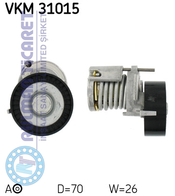 SKF-VKM31015 SKF VKM31015 - Görsel 1