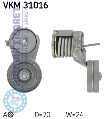 SKF-VKM31016 SKF VKM31016 - Görsel 1
