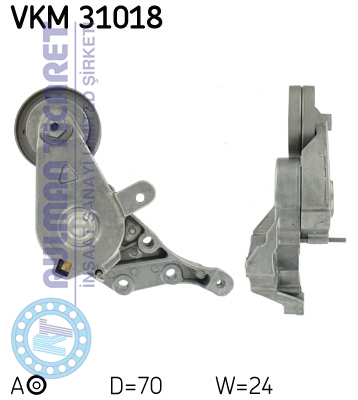 SKF-VKM31018 SKF VKM31018 - Görsel 1