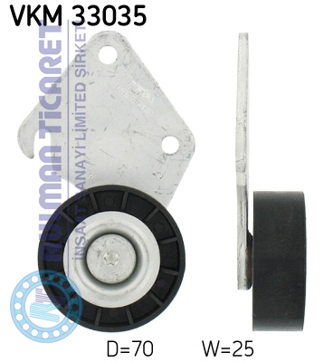 SKF-VKM33035 SKF VKM33035 - Görsel 1