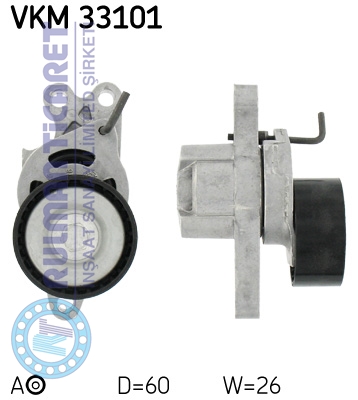 SKF-VKM33101 SKF VKM33101 - Görsel 1