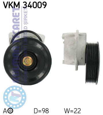 SKF-VKM34009 SKF VKM34009 - Görsel 1