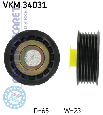 SKF-VKM34031 SKF VKM34031 - Görsel 1