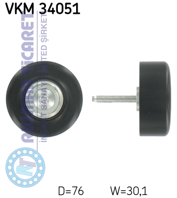 SKF-VKM34051 SKF VKM34051 - Görsel 1
