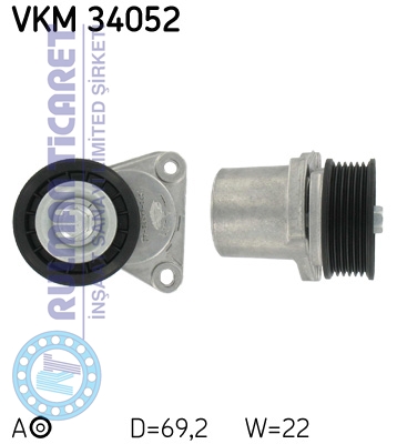 SKF-VKM34052 SKF VKM34052 - Görsel 1