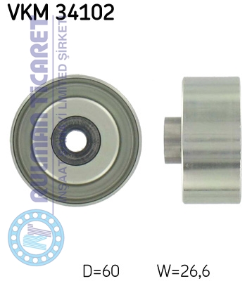 SKF-VKM34102 SKF VKM34102 - Görsel 1
