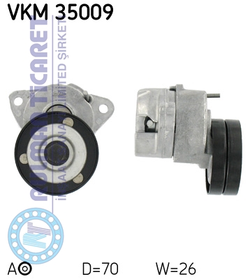 SKF-VKM35009 SKF VKM35009 - Görsel 1