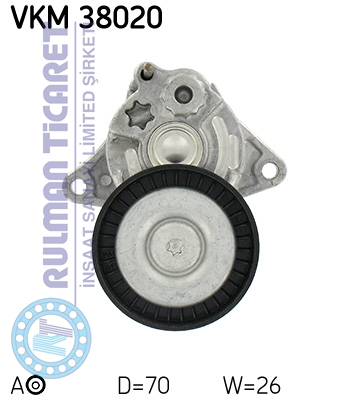 SKF-VKM38020 SKF VKM38020 - Görsel 1