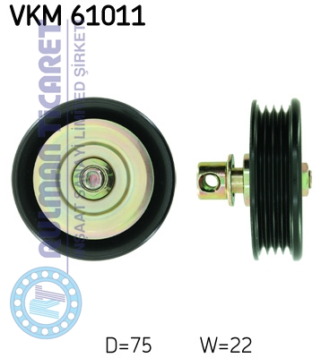 SKF-VKM61011 SKF VKM61011 - Görsel 1