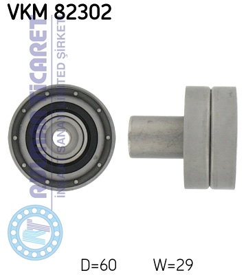 SKF-VKM82302 SKF VKM82302 - Görsel 1