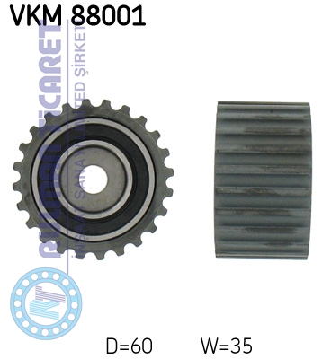 SKF-VKM88001 SKF VKM88001 - Görsel 1