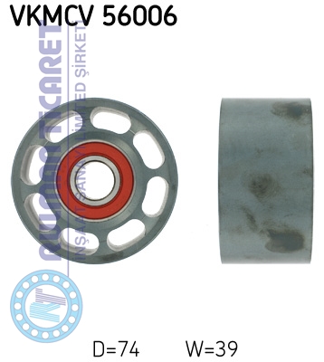 SKF-VKMCV56006 SKF VKMCV56006 - Görsel 1