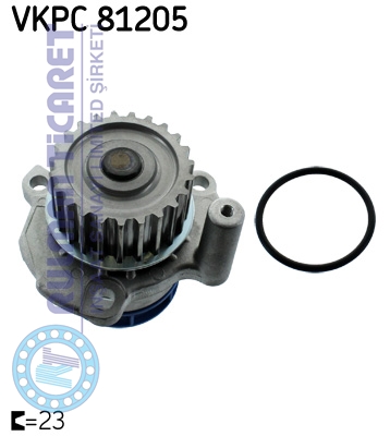 SKF-VKPC81205 SKF VKPC81205 - Görsel 1