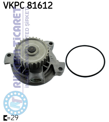 SKF-VKPC81612 SKF VKPC81612 - Görsel 1