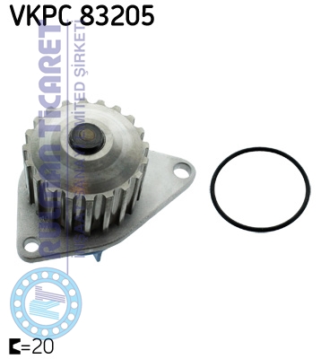 SKF-VKPC83205 SKF VKPC83205 - Görsel 1