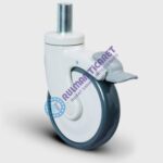 EC03 MBT 125F (22X50 (Ø6) DELİK PİM.) KOYU GRİ | 138-30554104 | EMES TEKER