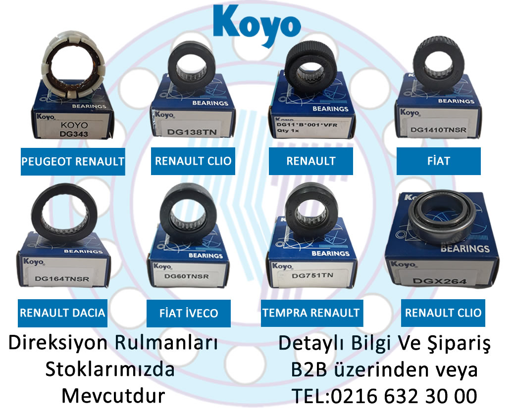 KOYO DİREKSİYON RULMANI
