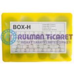 BOX-H NBR70 O-Ring Seti